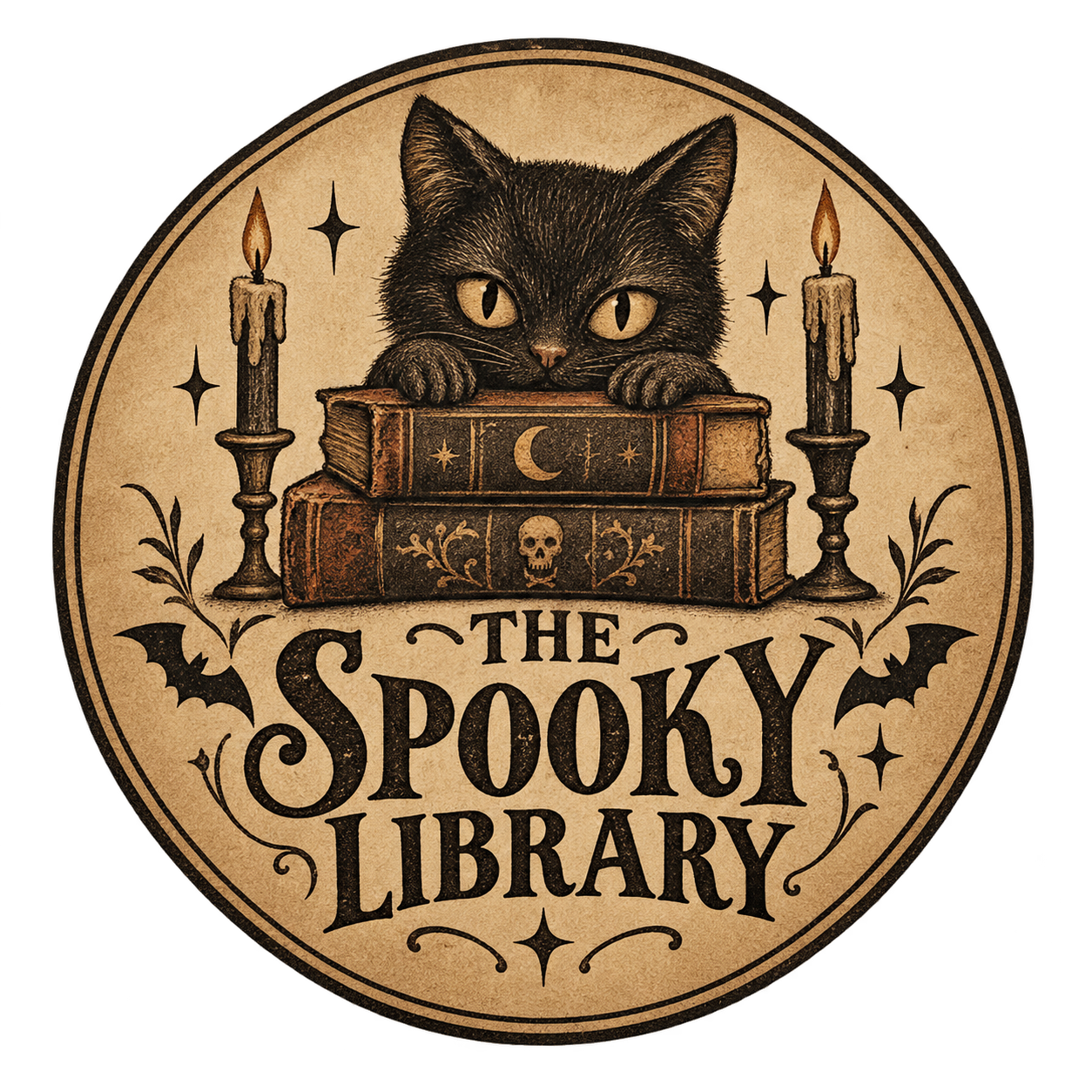 The Spooky Library Logo